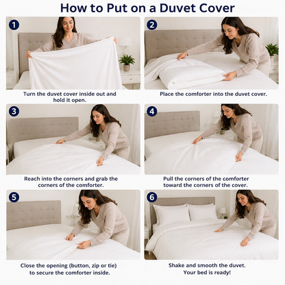 WSOKO COTTON 100% Cotton Duvet Cover with Zipper Closure 60X90