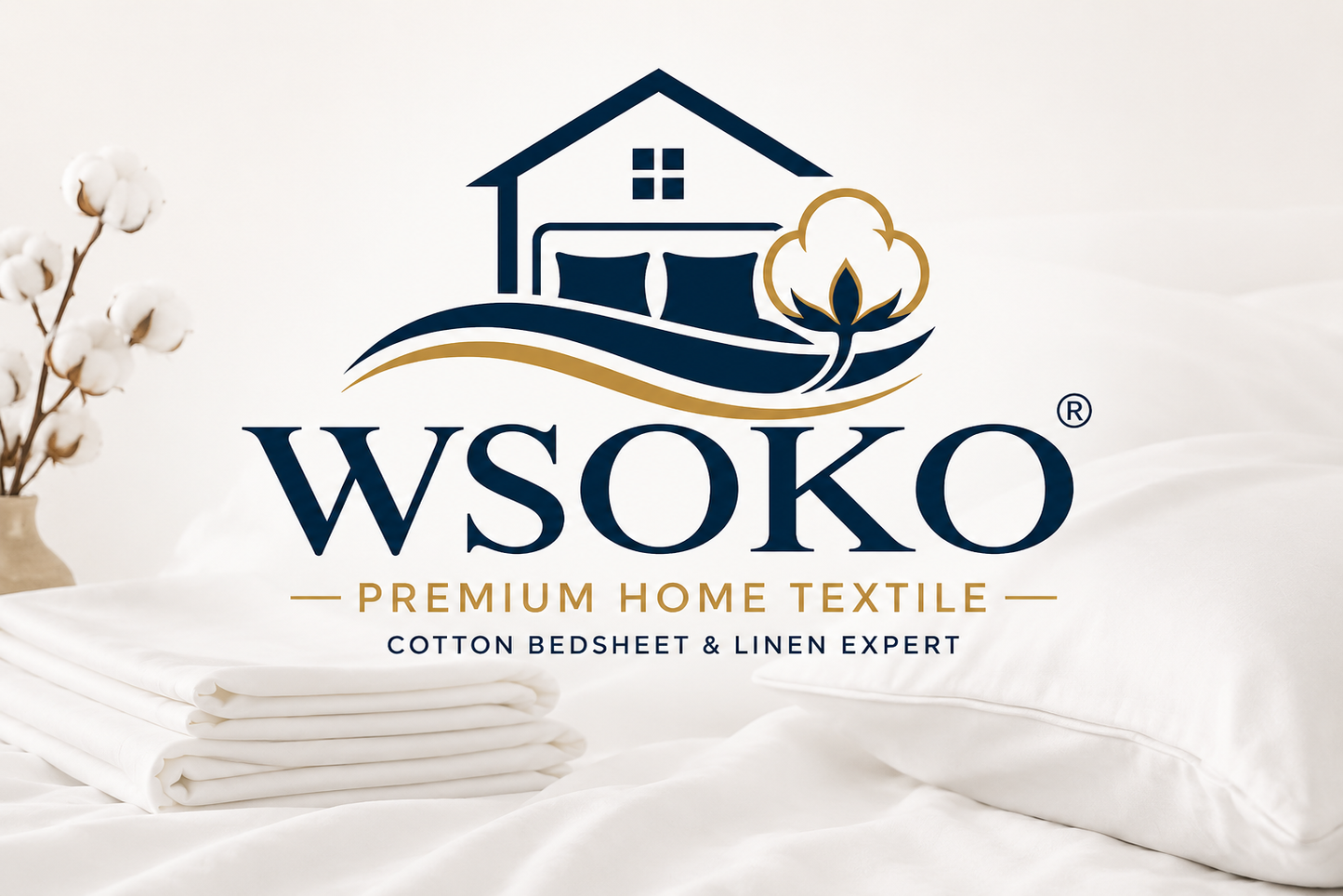 WSOKO COTTON Duvet Cover 72 x 102 Inch with Zip Closure |